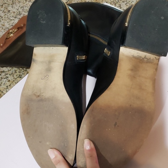 Tall two tone boots - Picture 7 of 8